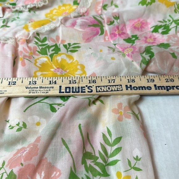 Vintage sheer house coat dress home made - Picture 8 of 10